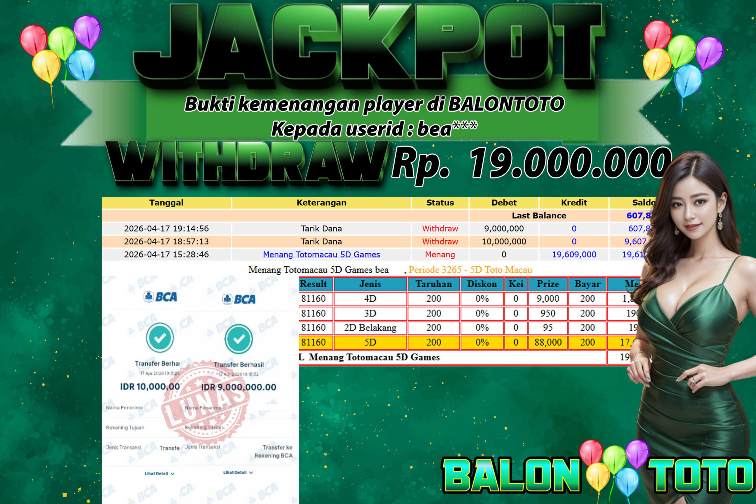Prediksi BALONTOTO